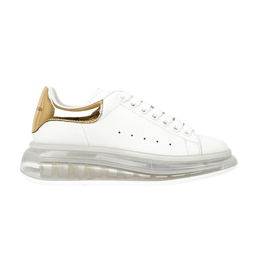 alexander mcqueen iridescent transparent oversized sneakers