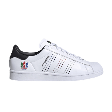 Adidas Superstar 'Colorful Trefoil - Cloud White'