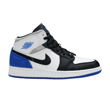 Air Jordan 1 Mid SE GS 'Royal Black Toe'