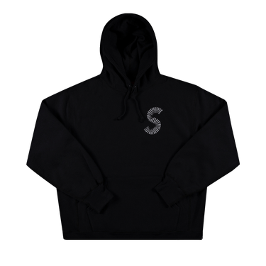 Buy Supreme S Logo Hooded Sweatshirt 'Black' - FW20SW30 