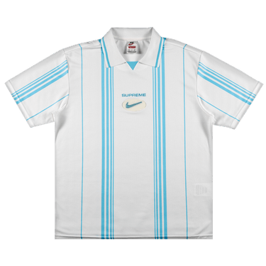 Buy Supreme x Nike Jewel Stripe Soccer Jersey 'White' - FW20KN70