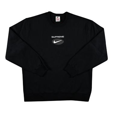 Buy Supreme x Nike Jewel Crewneck 'Black' - FW20SW87 BLACK