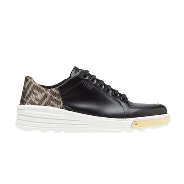 Buy Fendi FF Detail Low 'Black Gold' - 7E1268 A8PI F183I | GOAT