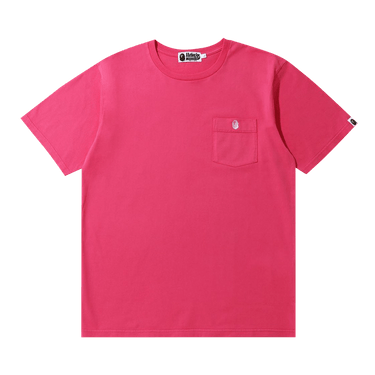 BAPE One Point Pocket Overdye Tee 'Pink'