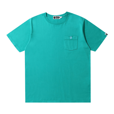BAPE One Point Pocket Overdye Tee 'Green'
