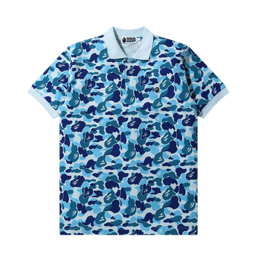 Buy BAPE ABC Camo One Point Polo 'Blue' - 1G30 112 003 BLUE | GOAT