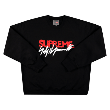 Supreme yohji outlet yamamoto crewneck black