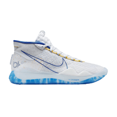 【Zoom KD12 EP】 'Warriors ' Kevin Durant Signed Nike Zoom KD 12 EP Warriors Home Sneaker