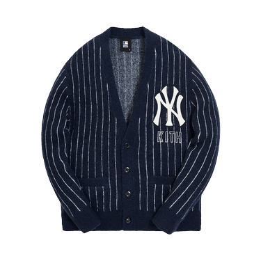 Buy Kith For Major League Baseball New York Yankees Striped Hoodie 'White'  - KH2447 101