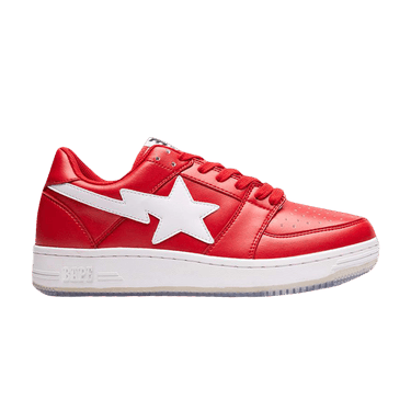 Buy Bapesta Low 'Shark Sole - Red' - 1C70191003 | GOAT