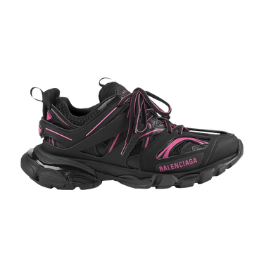 Size 5.0 Balenciaga Wmns Track Sneaker Black Neon Pink