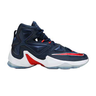 Lebron 13 navy sales blue and red