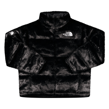 Buy Supreme x The North Face Faux Fur Nuptse Jacket 'Black 