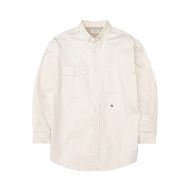 Buy nanamica Big Button Down Chino Wind Shirt 'Natural' - SUGS104