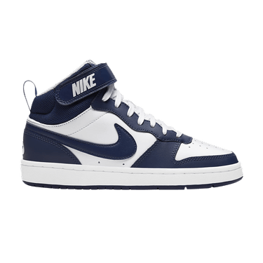 Nike Court Borough Mid 2 GS 'White Signal Blue'