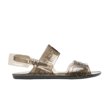 Off white jelly slides store
