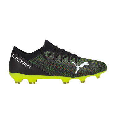 Puma Ultra 3.2 FG AG 'Black Yellow Alert'