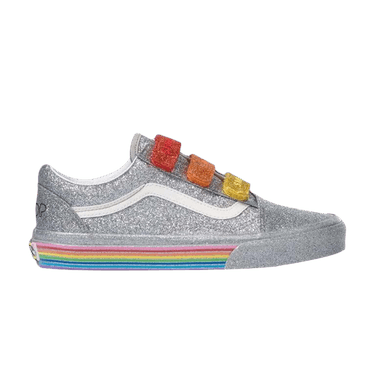 Flour Shop x Vans Old Skool V 'Silver Rainbow'