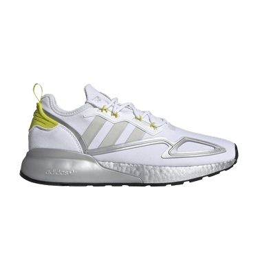Buy Adidas ZX 2K Boost 'White Silver Metallic' - H06577 | GOAT
