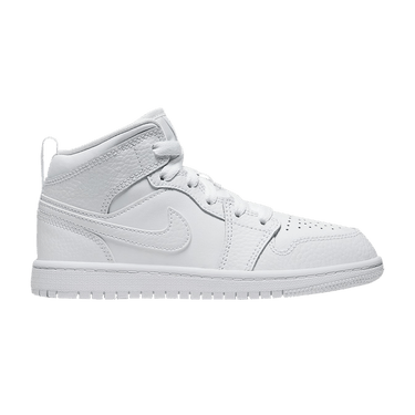 Air Jordan 1 Mid PS 'Triple White' 2021