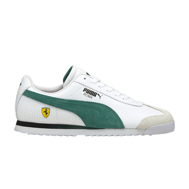 Puma roma green and white clearance