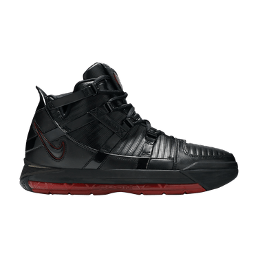 Lebron 3 black shop crimson