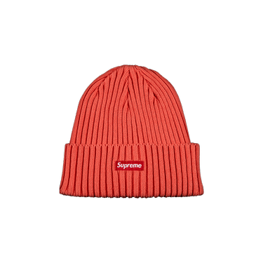 Buy Supreme Overdyed Beanie 'Coral' - SS21BN8 CORAL | GOAT CA