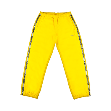 Supreme Reflective Zip Track Pant 'Yellow'