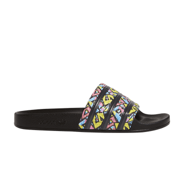 Buy Adilette Slide 'Geometric Print' - FX5856 | GOAT DE