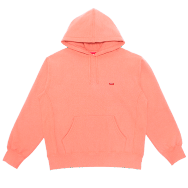 Buy Supreme Small Box Hooded Sweatshirt 'Dusty Coral' - SS21SW49