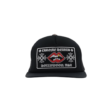 Chrome Hearts Chomper Hollywood Trucker Hat 'Black' | GOAT