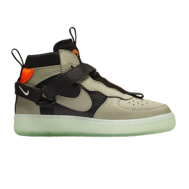 Buy Nike Air Force 1 Utility Mid GS 'Spruce Fog' - AQ3693 300 | GOAT