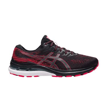 Buy Asics Gel Kayano 28 'Black Electric Red' - 1011B189 002 | GOAT