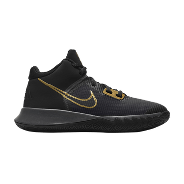 Kyrie 4 gold and black hot sale