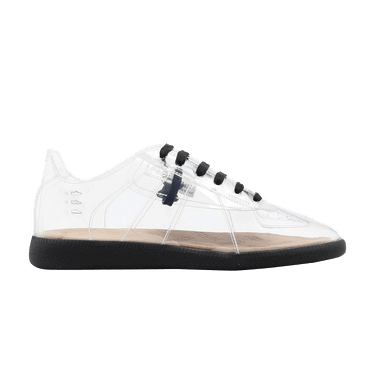 【関税＆送料込み】Maison Margiela Semitransparent High Nec Maison Margiela Transparent Vinyl Future High-Top Sneakers