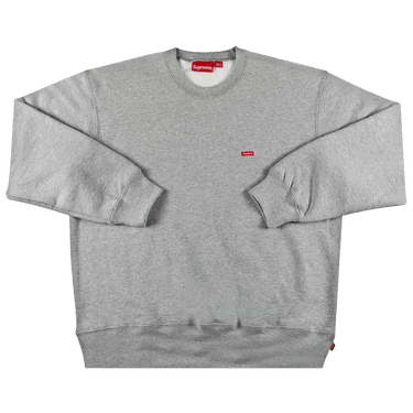 Buy Supreme Small Box Crewneck 'Heather Grey' - SS21SW50 HEATHER