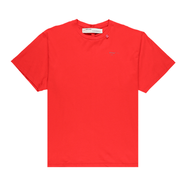 Off-White Unfinished Oversize T-Shirt 'Red