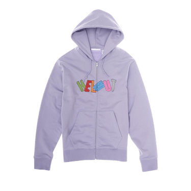 Buy Helmut Lang 3D Zip Hoodie 'Lavender' - L05HM511 LAVE | GOAT