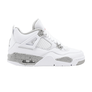 Air Jordan 4 Retro GS 'White Oreo'