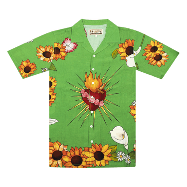 Pleasures Heart Button Down 'Green'