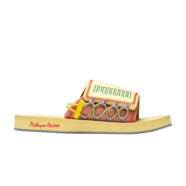 KidSuper Studios x Puma Wilo Slide 'Yellow Peach Beige'