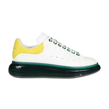Size 8.5 Alexander McQueen Oversized Sneaker 'Translucent Yellow Green'