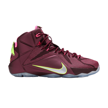 Lebron 12 burgundy discount