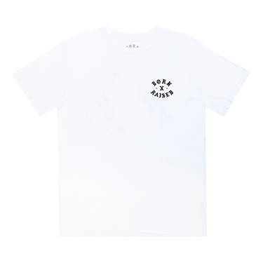 【ペコ】EMBOSS LOGO TEE(ホワイト) NANGA tシャツ ECO HYBRID BOX LOGO EMBROIDERY TEE / エコ