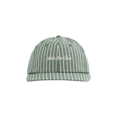 帽子 Aime Leon Dore striped poplin script cap Buy Aimé Leon Dore Striped Poplin Logo Hat 'Green/Cream