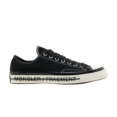 商品画像：Converse Fragment Design x Moncler x Chuck 70 Low Insignia 1