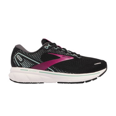 Brooks Wmns Ghost 14 D Wide 'Black Yucca'