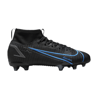 Nike Mercurial Superfly 8 Academy MG GS 'Black Photo Blue'