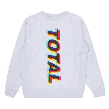Pleasures Total Premium Crewneck 'Heather Grey'