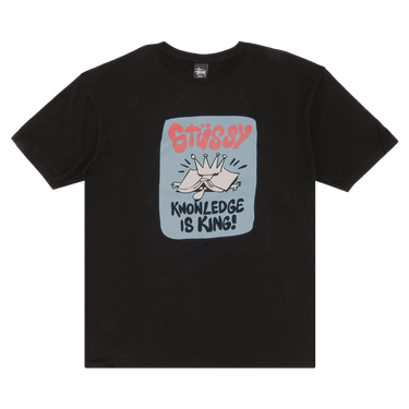 STUSSY トップス　knowledge is king‼︎ VTG Y2K Stussy Knowledge Is King T-Shirt Adult Large Black
